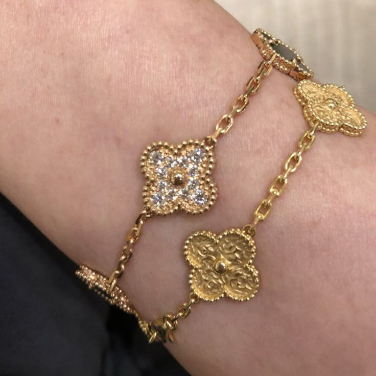 Clover Bracelet Diamond