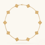 Clover 10 Motive Necklace