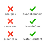 Brooke Removable Charm Hoops