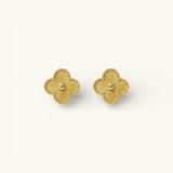 Clover Earrings Gold