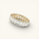 Cubic Ring Gold