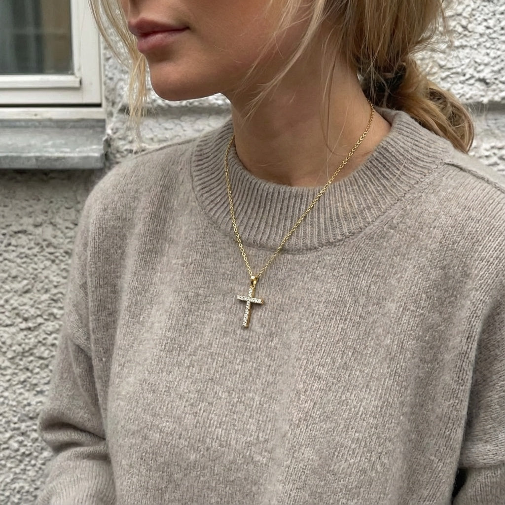 Don't Cross Me Necklace